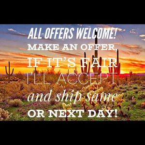 All offers welcome!